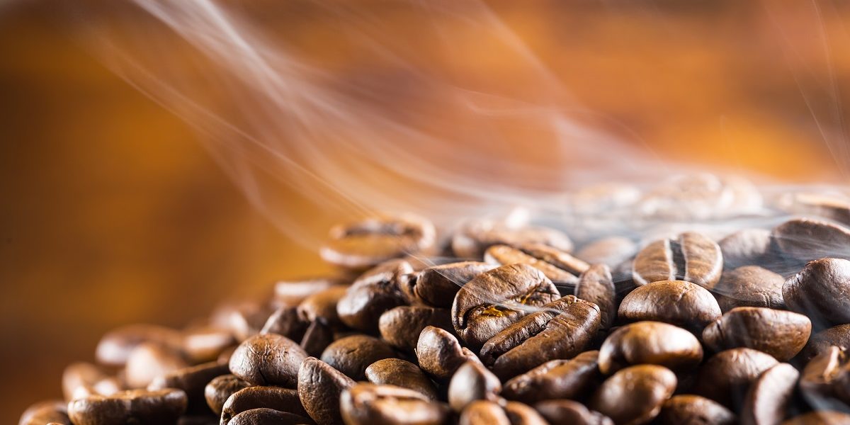 Geröstete Kaffeebohnen