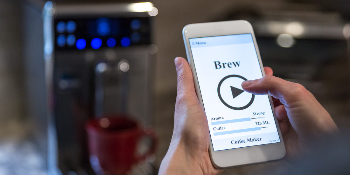 Kaffee-App Smartphone Kaffee-App Smartphone