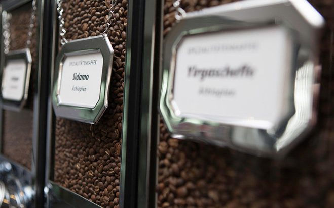 roasted-coffee-beans-in-dispenser-coffee-shop roasted-coffee-beans-in-dispenser-coffee-shop