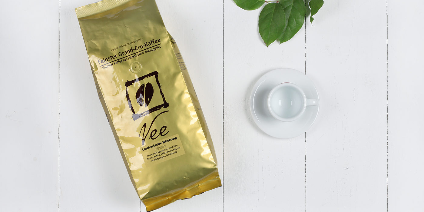 Vee Kaffee-Italienische Röstung d´Oro Vee Kaffee-Italienische Röstung d´Oro