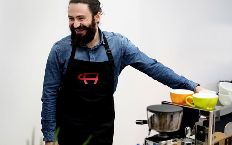 Ali, der Barista Ali, der Barista