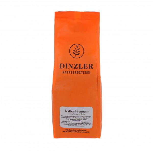 Dinzler Kaffee Premium Packung 250 g Bohnen