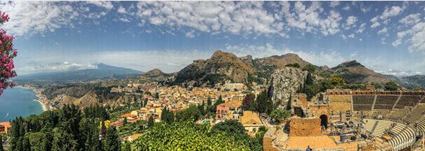 Sizilien Insel von Italien