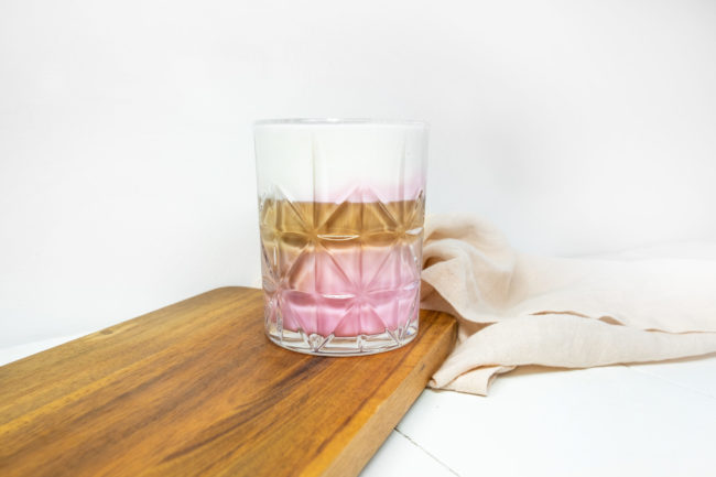 Pink Latte Rezept