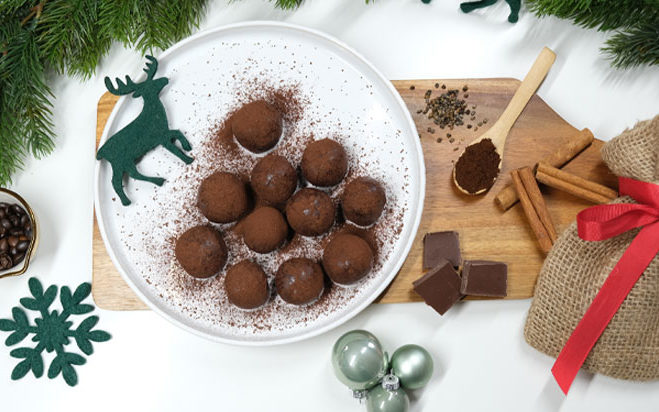 Espresso-Pralinen Espresso-Pralinen Rezept