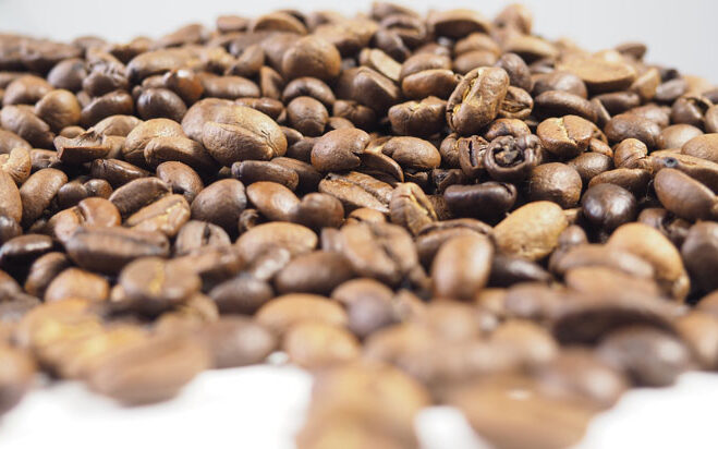 Frische Kaffeebohnen