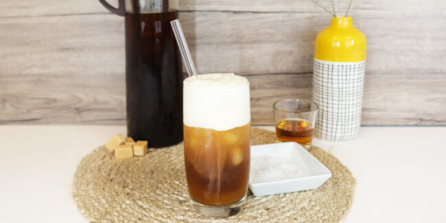 Salted Caramel Cream Cold Brew