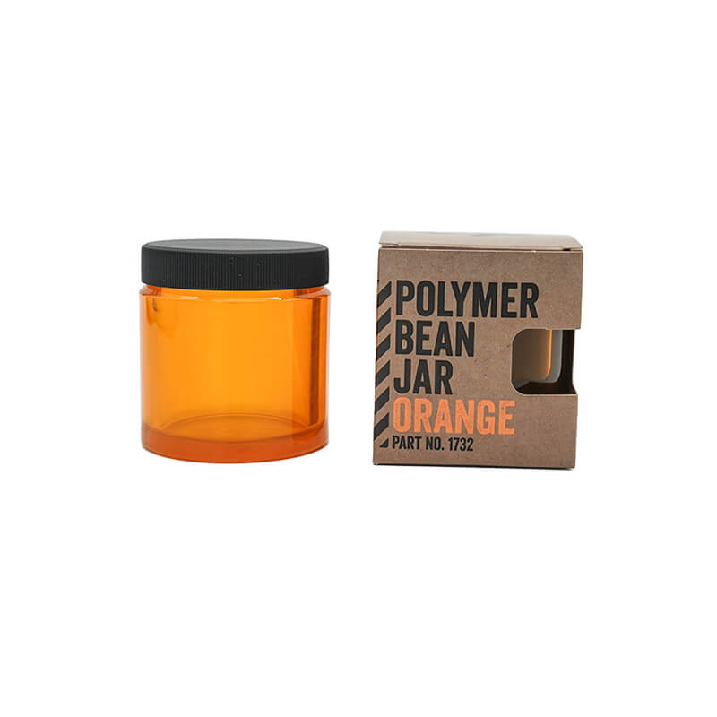 Polymer Bohnenbehälter Orange