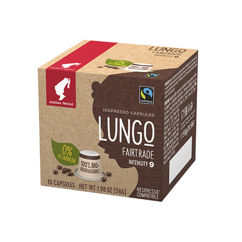 Lungo Fairtrade Kapseln 10 Stück